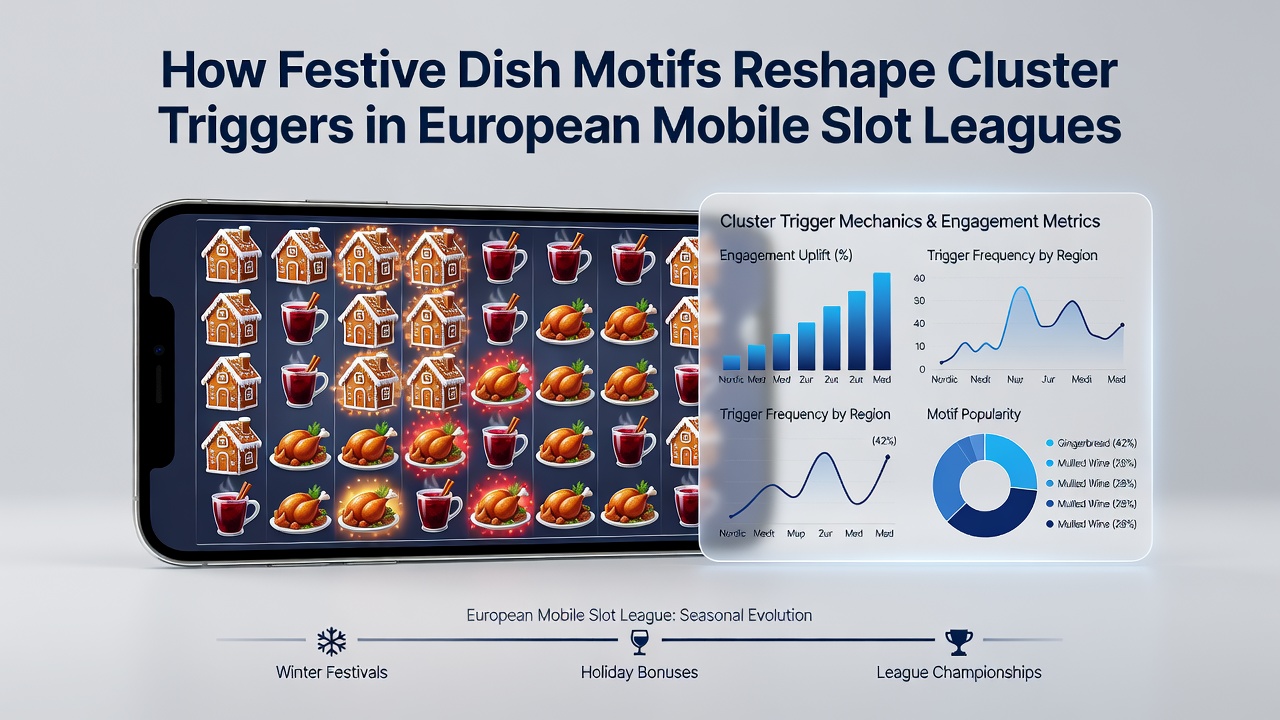 Beispielhafte Cluster-Formation mit Wurst- und Gebäcksymbolen in einem mobilen Turnier