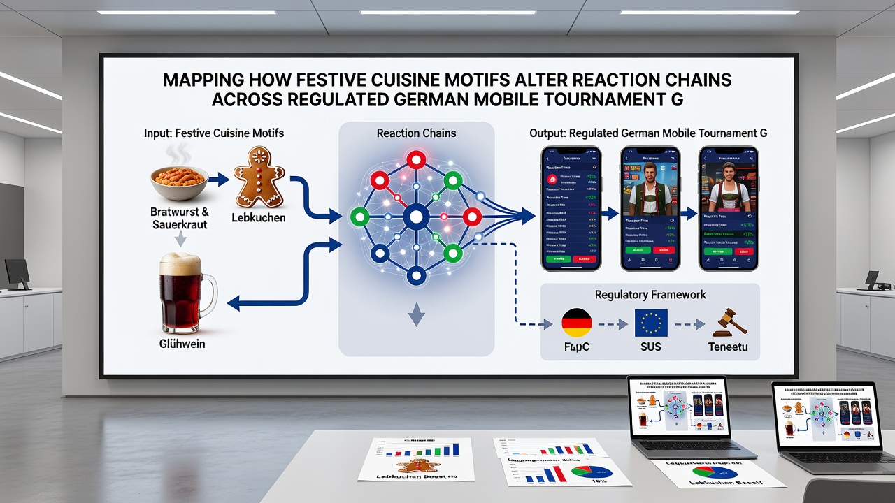 Analyse von Reaktionsketten mit kulinarischen Symbolen in mobilen Turnieren