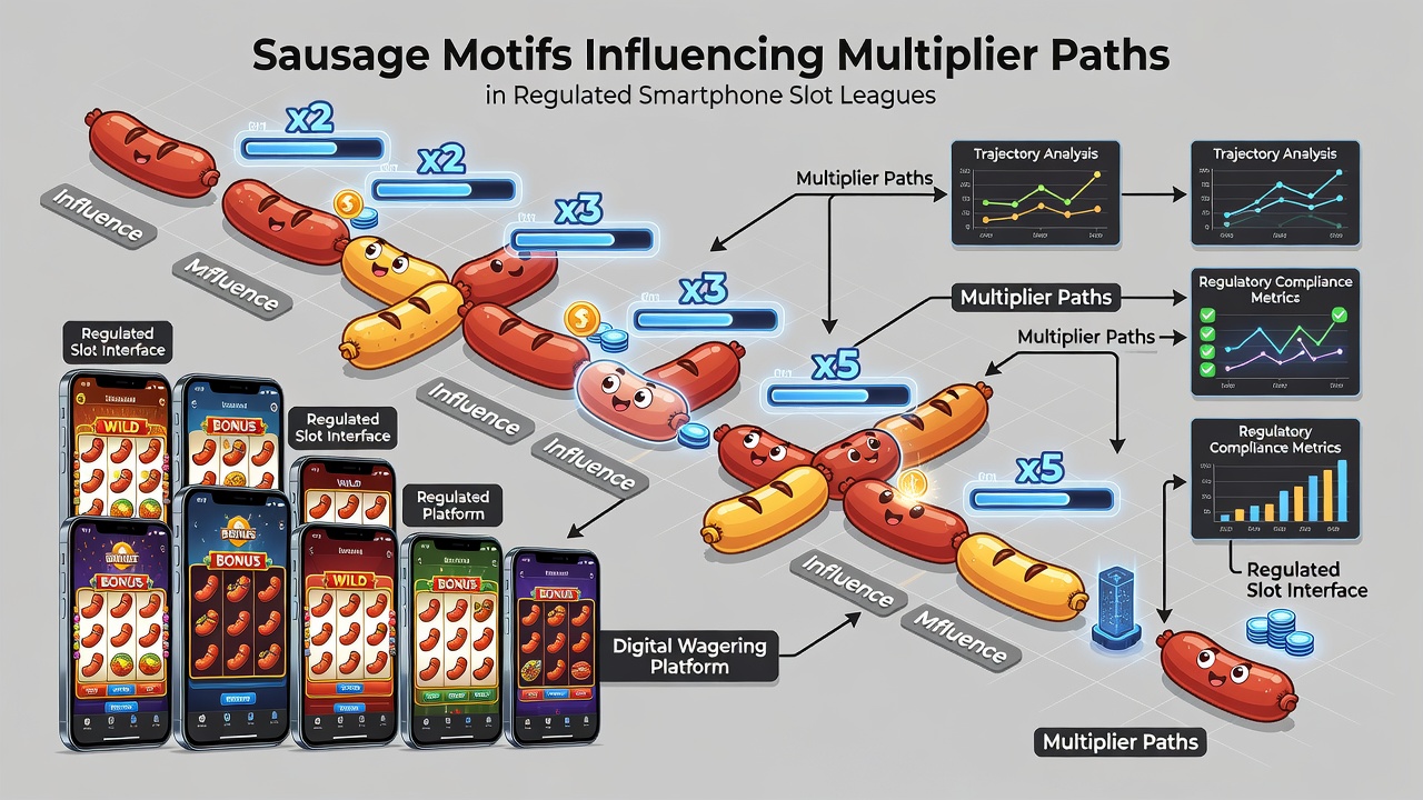 Analyse von Multiplikatorpfaden mit Wurst-Motiven in Smartphone-Slots